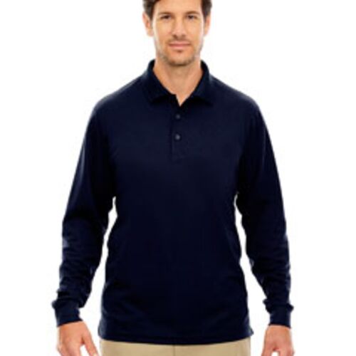 Men's Tall Pinnacle Performance Long-Sleeve Piqué Polo Thumbnail