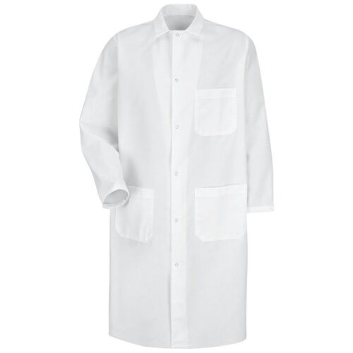 Unisex Butcher Coat with Exterior Chest Pocket Thumbnail