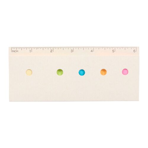 Recycled Milk Carton Sticky Notes & Ruler Pad Thumbnail